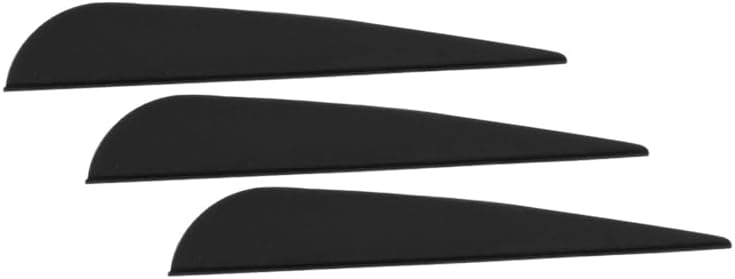 TY Archery 4 Inch Archery Fletches Plastic TPU Fletching Vanes Feathers Vane DIY for Archery Arrows Carbon Arrow Hunting Target Shooting - Pack of 50 - Image 3